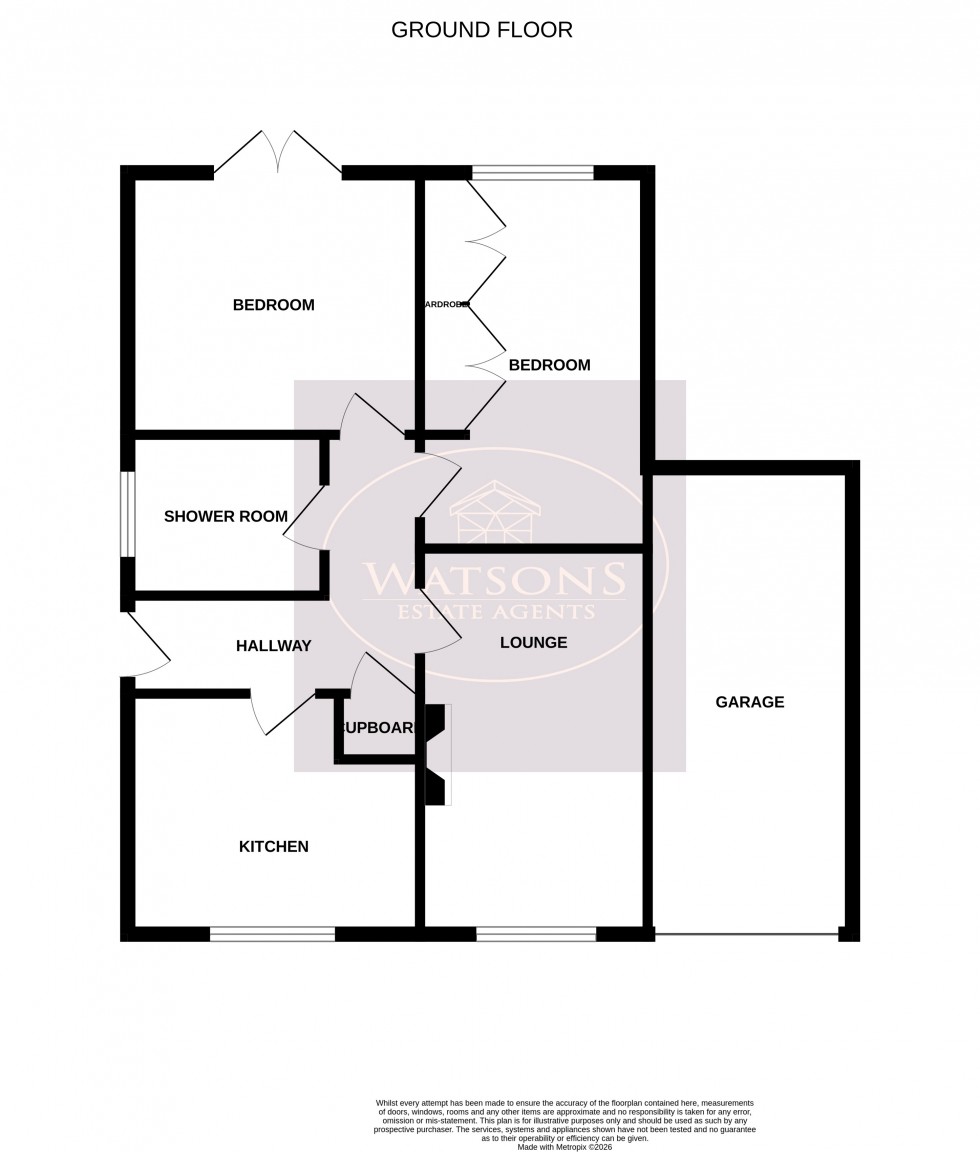 Floorplan for Newthorpe, Nottingham