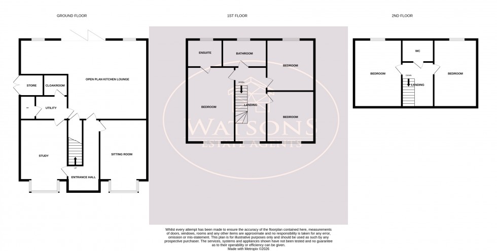 Floorplan for Newthorpe, Nottingham