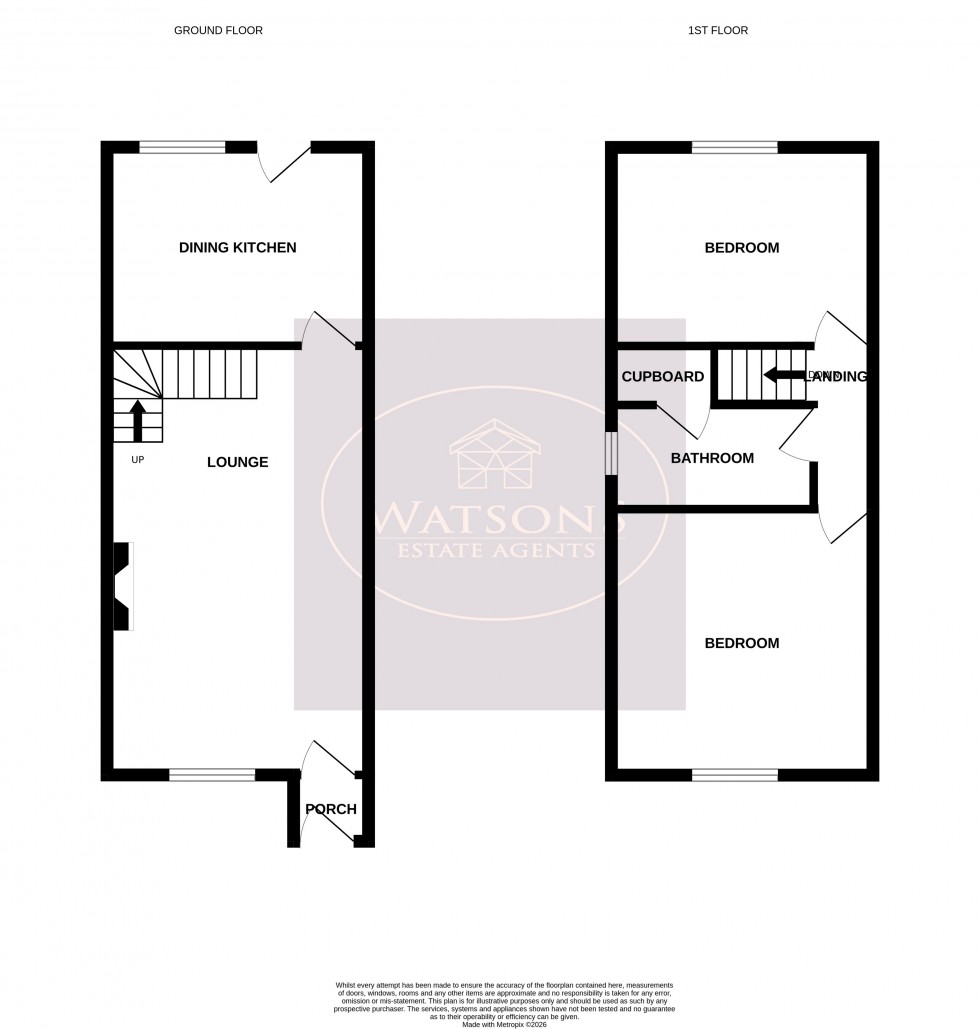Floorplan for Newthorpe, Nottingham