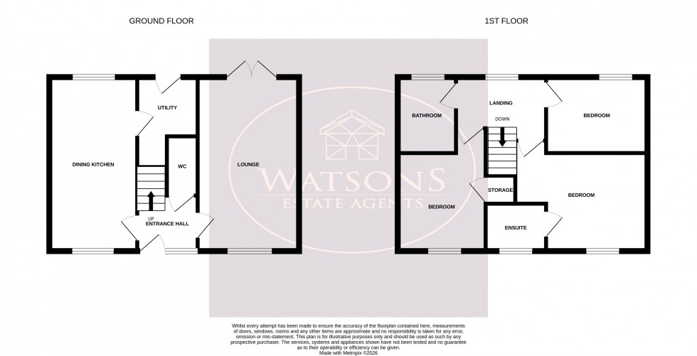 Floorplan for Selston, Nottingham
