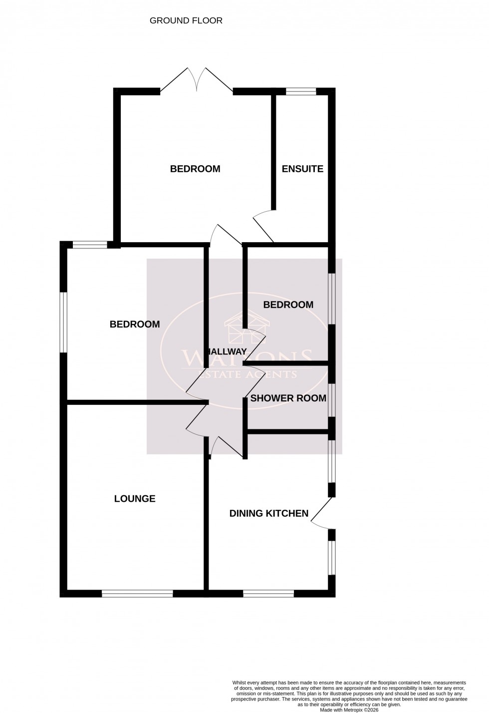 Floorplan for Giltbrook, Nottingham