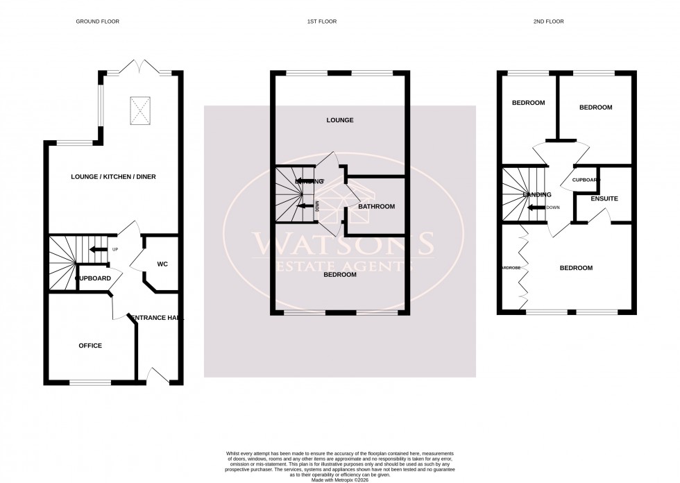 Floorplan for Hucknall, Nottingham