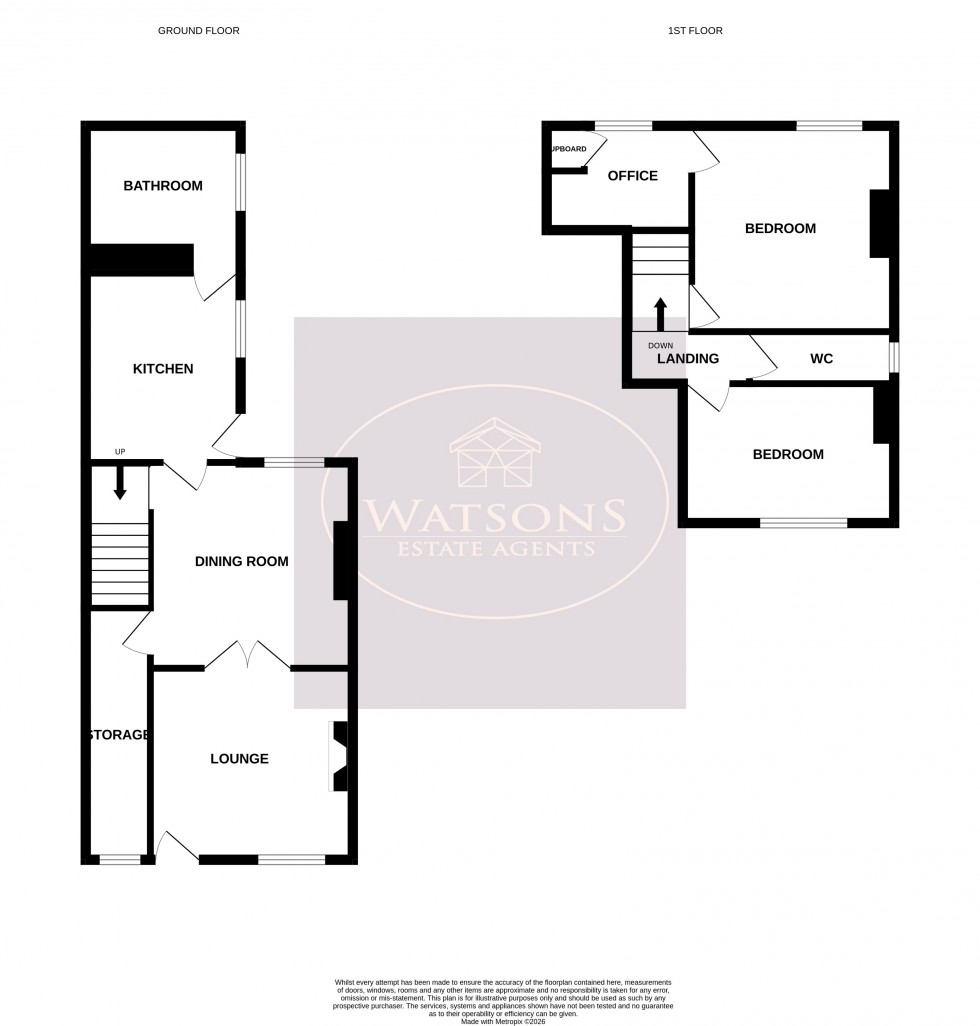 Floorplan for Eastwood, Nottingham