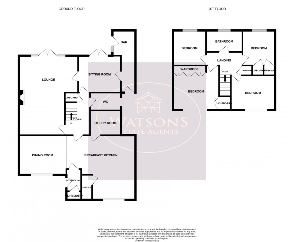 Floorplan for Nuthall, Nottingham