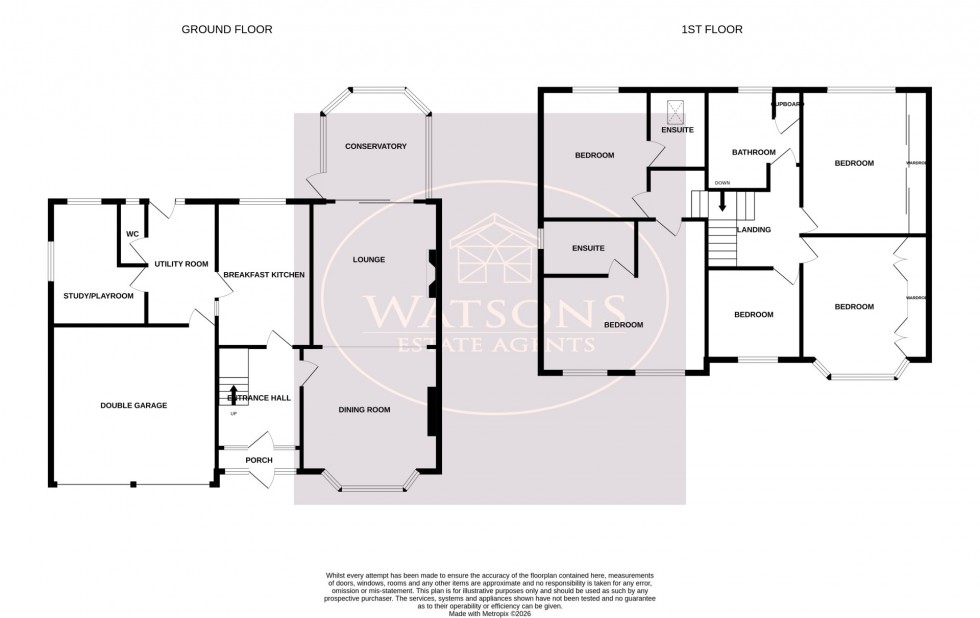 Floorplan for Nuthall, Nottingham