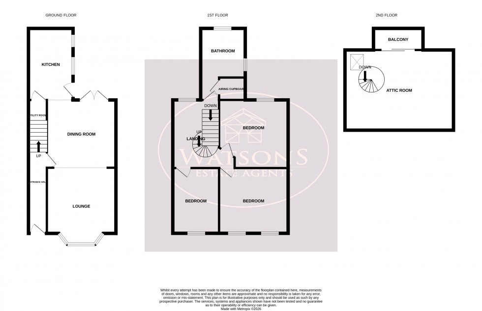 Floorplan for Giltbrook, Nottingham