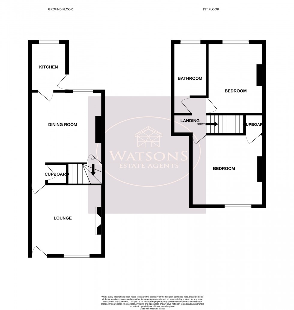 Floorplan for Kimberley, Nottingham