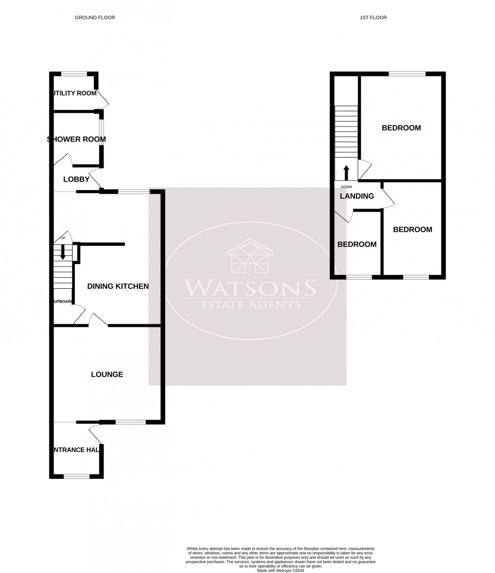Floorplan for Selston, Nottingham