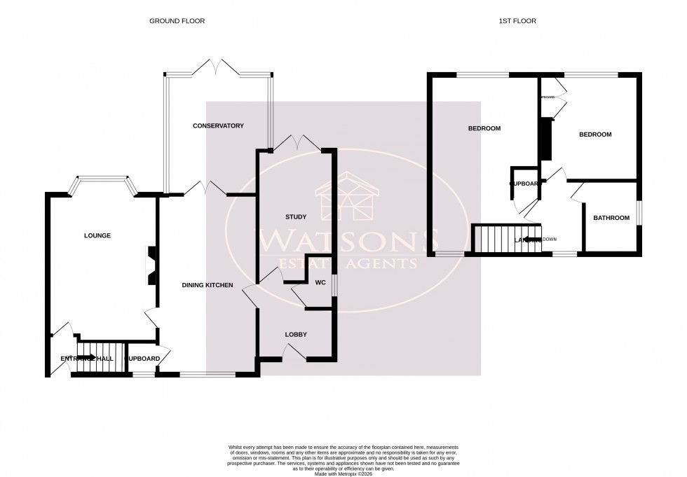 Floorplan for Nuthall, Nottingham
