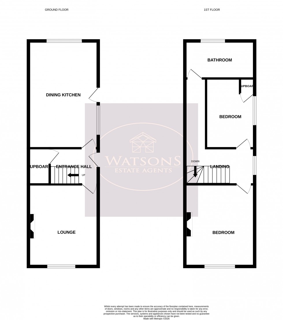 Floorplan for Park Drive, Ilkeston, Derbyshire