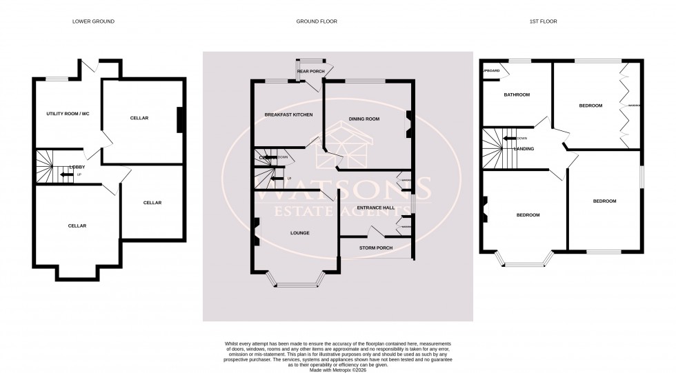 Floorplan for Cavendish Vale, Nottingham