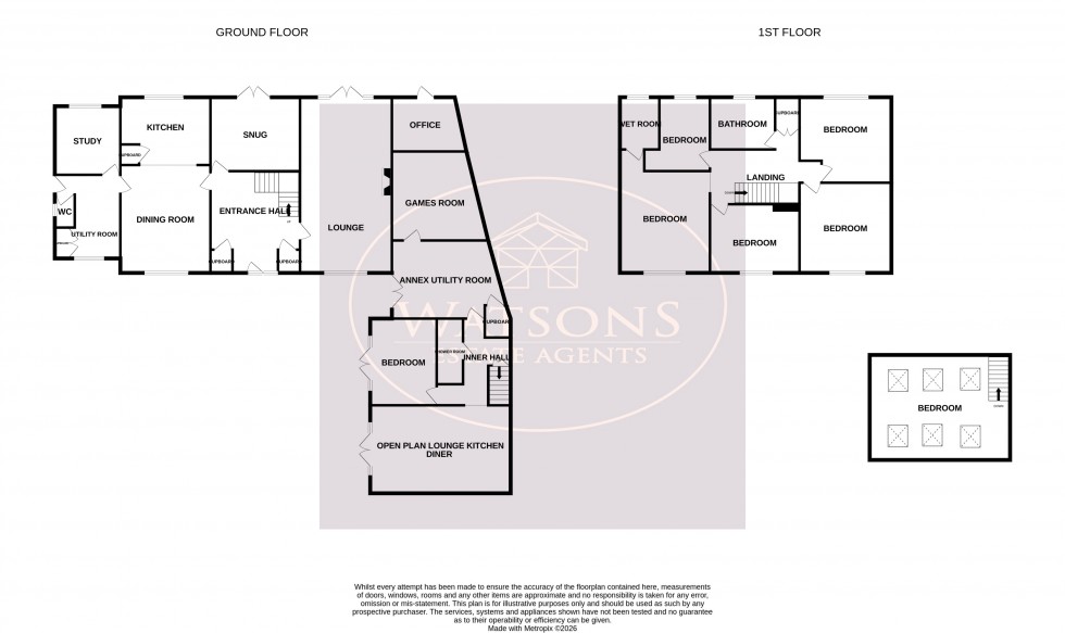 Floorplan for Fullwood Street, Ilkeston, Derbyshire