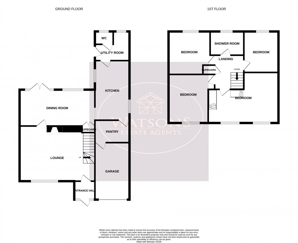 Floorplan for Newthorpe, Nottingham
