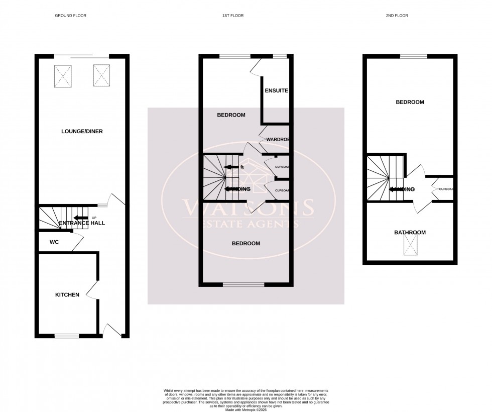 Floorplan for Hucknall, Nottingham