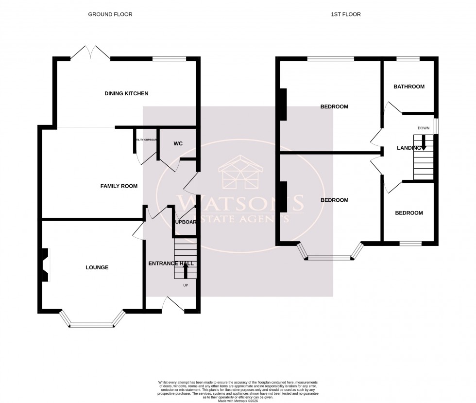 Floorplan for Heanor Road, Ilkeston, Derbyshire