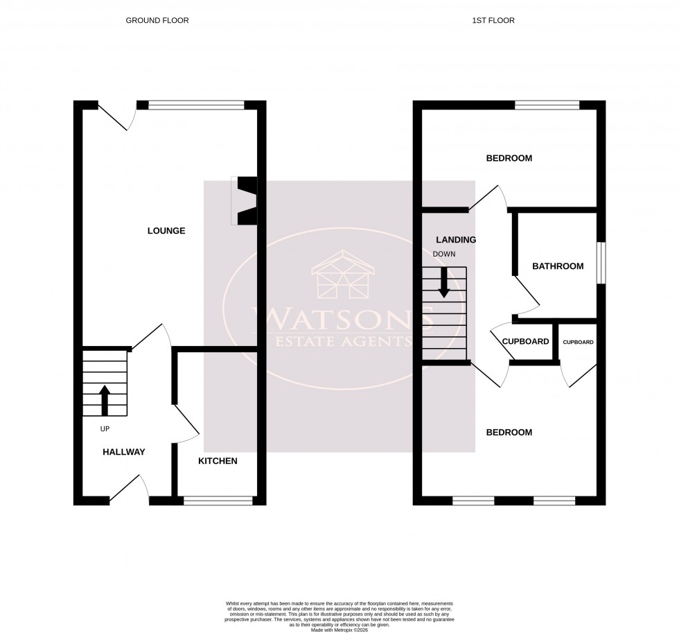 Floorplan for Eastwood, Nottingham