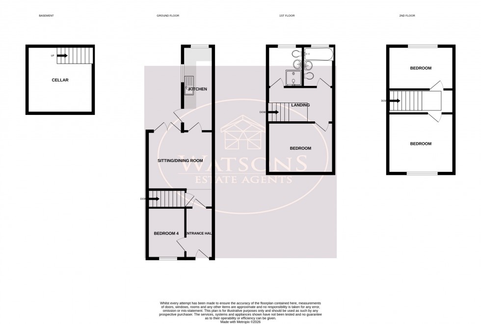 Floorplan for Corby Road, Nottingham