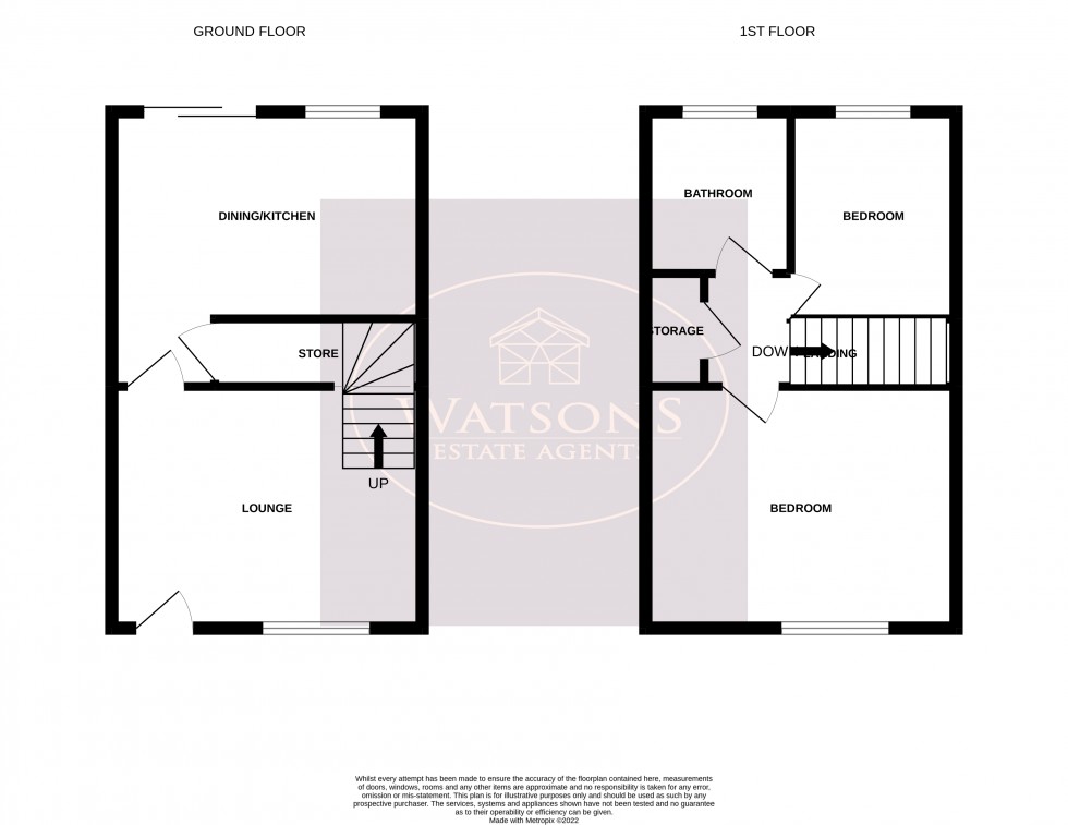 Floorplan for Nuthall, Nottingham