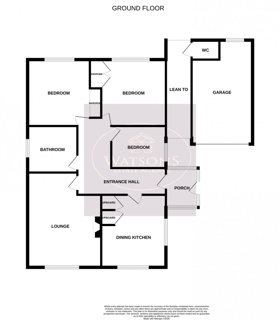 Floorplan for Giltbrook, Nottingham