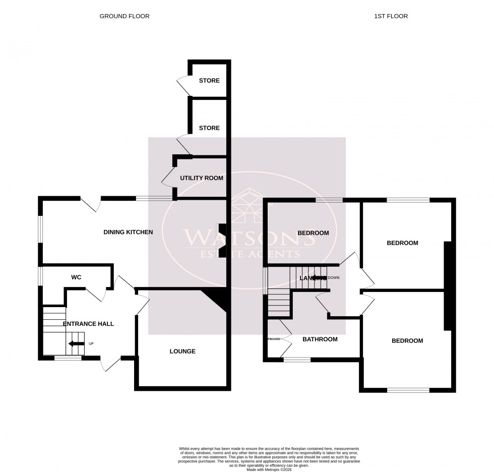 Floorplan for Selston, Nottingham