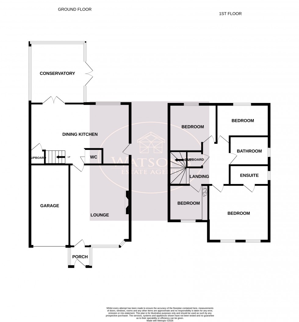 Floorplan for Nuthall, Nottingham