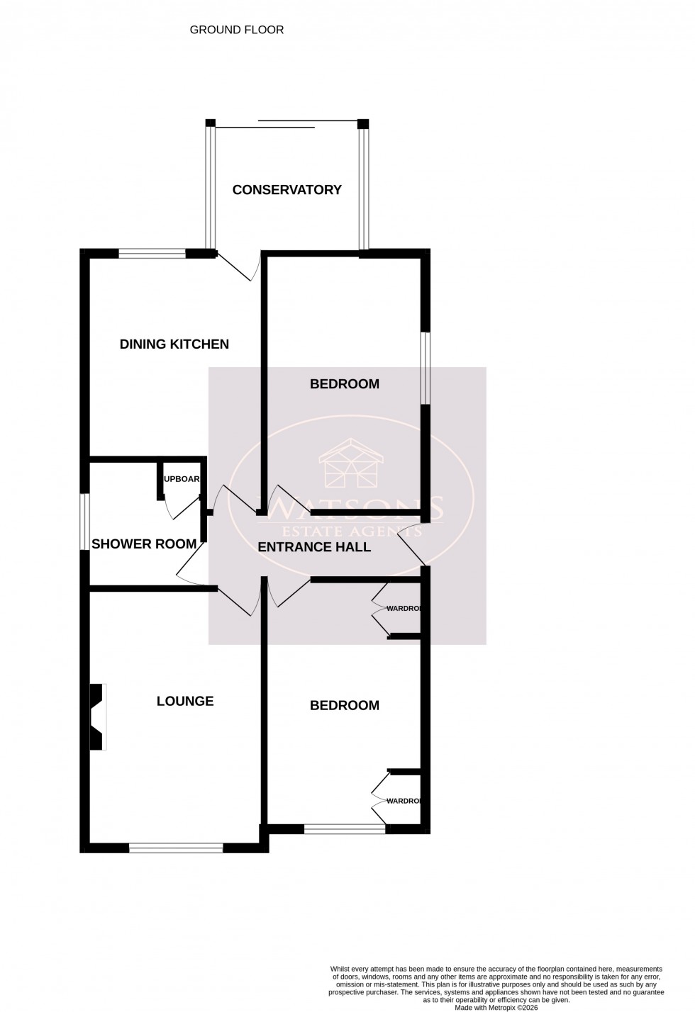 Floorplan for Watnall, Nottingham