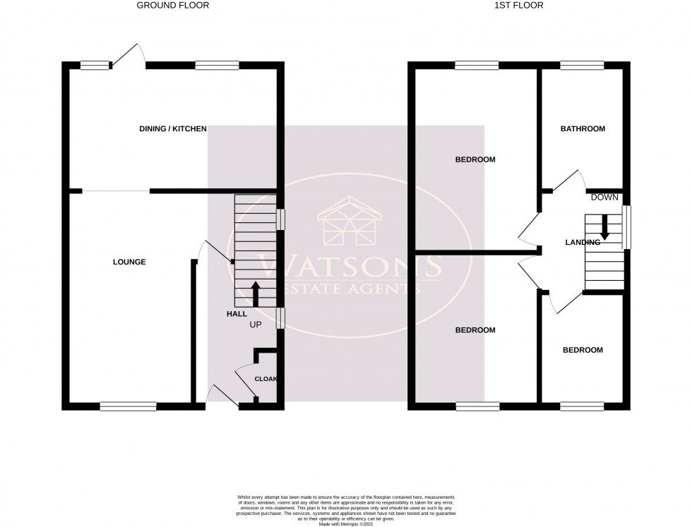 Floorplan for Eastwood, Nottingham