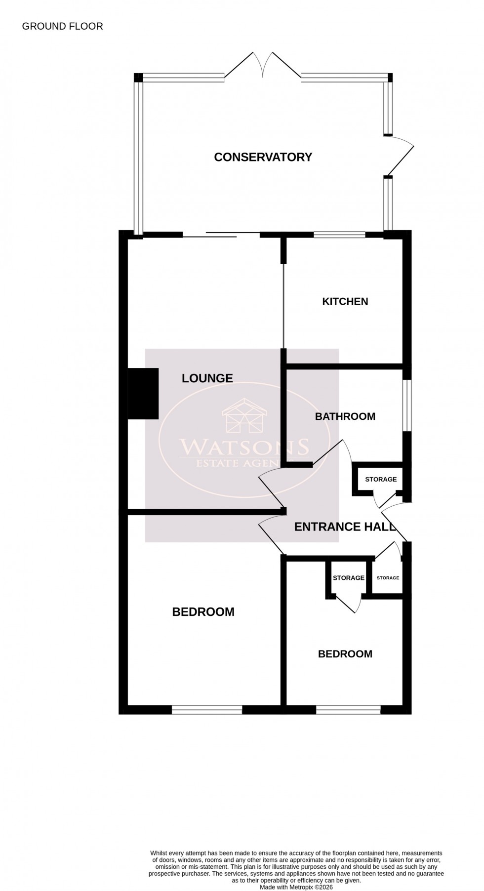 Floorplan for Selston, Nottingham