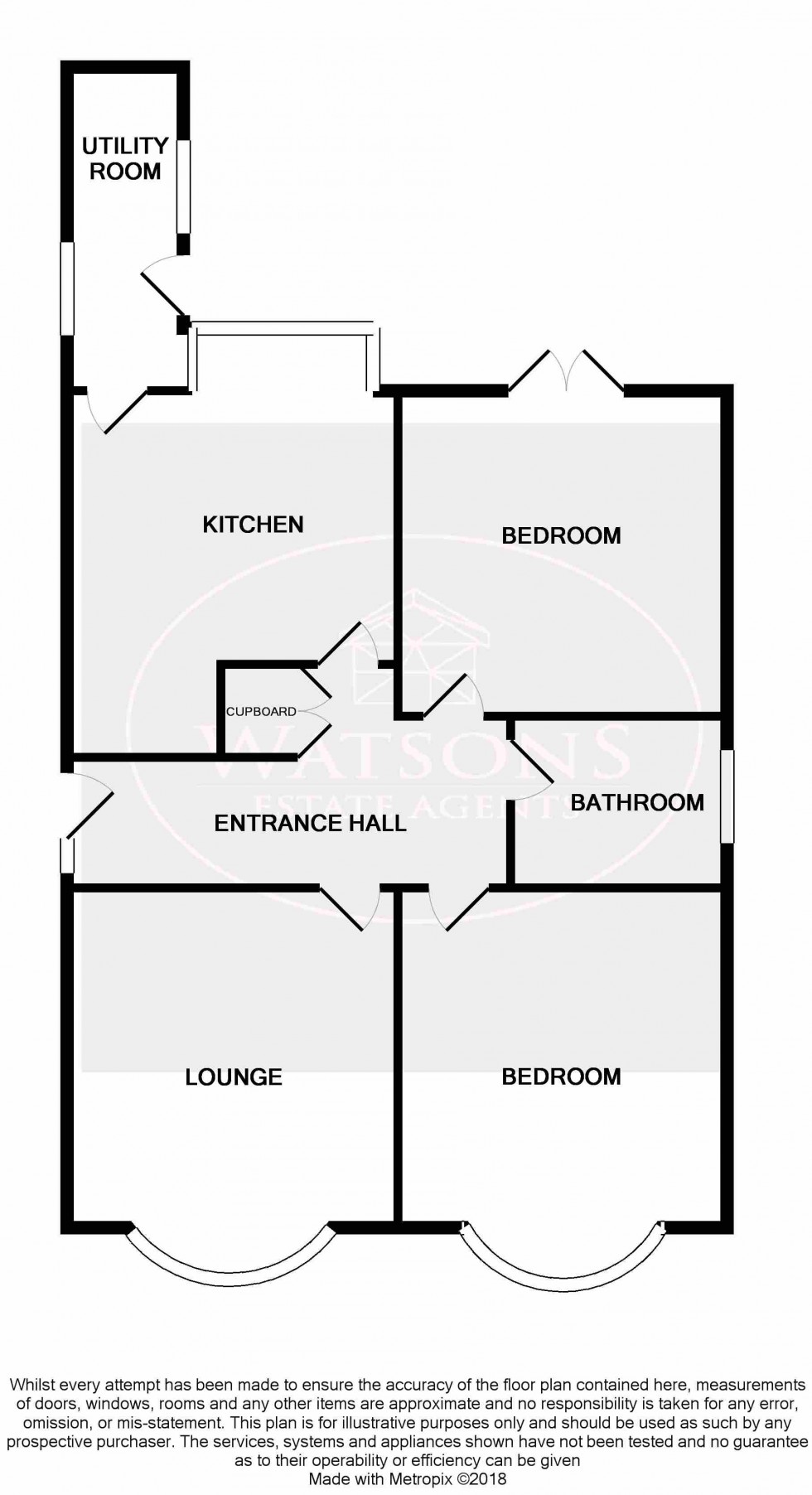 Floorplan for Eastwood, Nottingham
