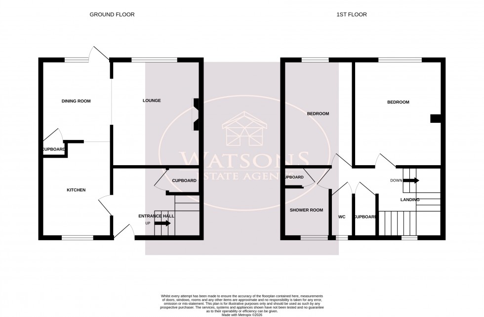 Floorplan for Nine Acre Gardens, Nottingham