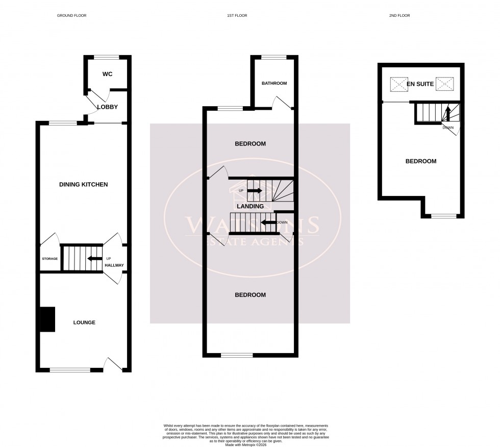Floorplan for Kimberley, Nottingham