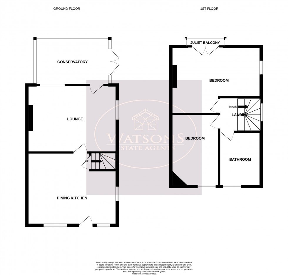 Floorplan for Stanley, Ilkeston, Derbyshire
