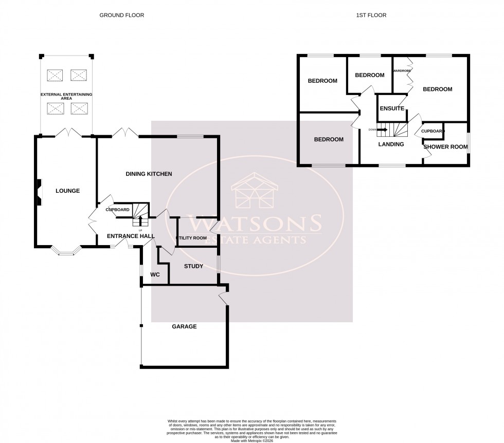 Floorplan for Watnall, Nottingham