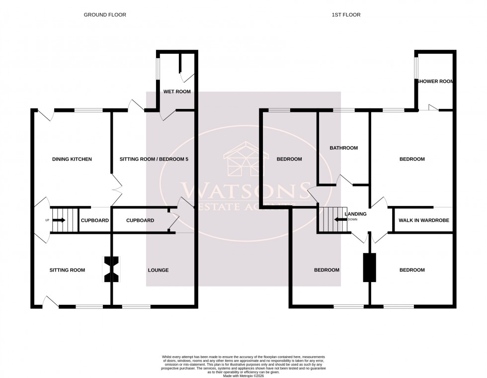 Floorplan for Westwood, Nottingham
