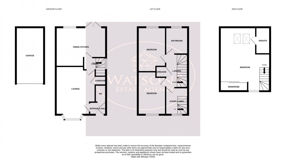 Floorplan for Princess Boulevard, Nottingham