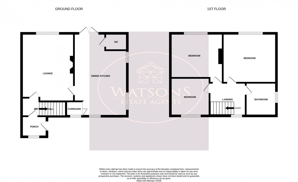 Floorplan for Nuthall, Nottingham