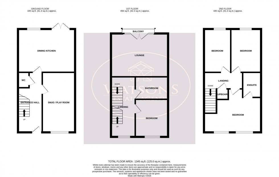 Floorplan for Scollins Court, Ilkeston, Derbyshire