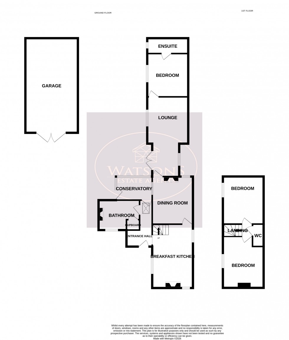 Floorplan for Eastwood, Nottingham, Derbyshire