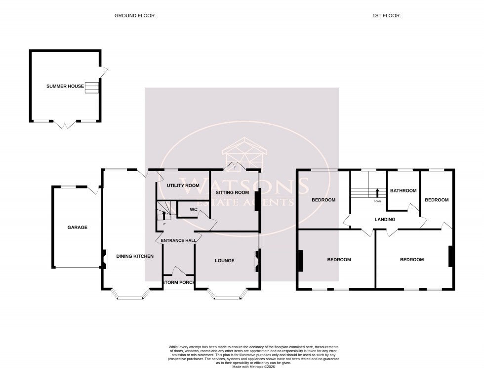Floorplan for Kimberley, Nottingham