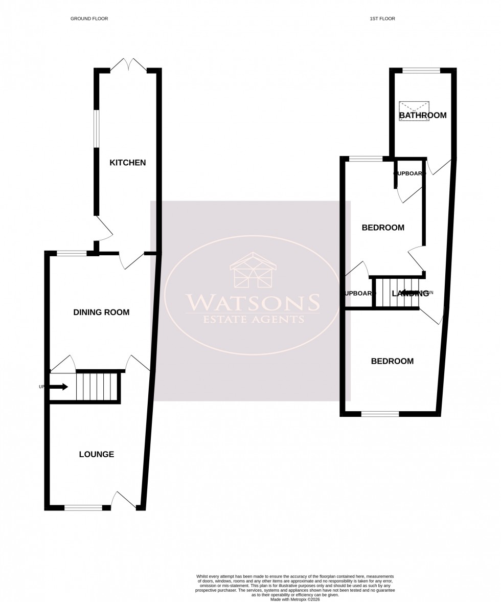 Floorplan for Kimberley, Nottingham