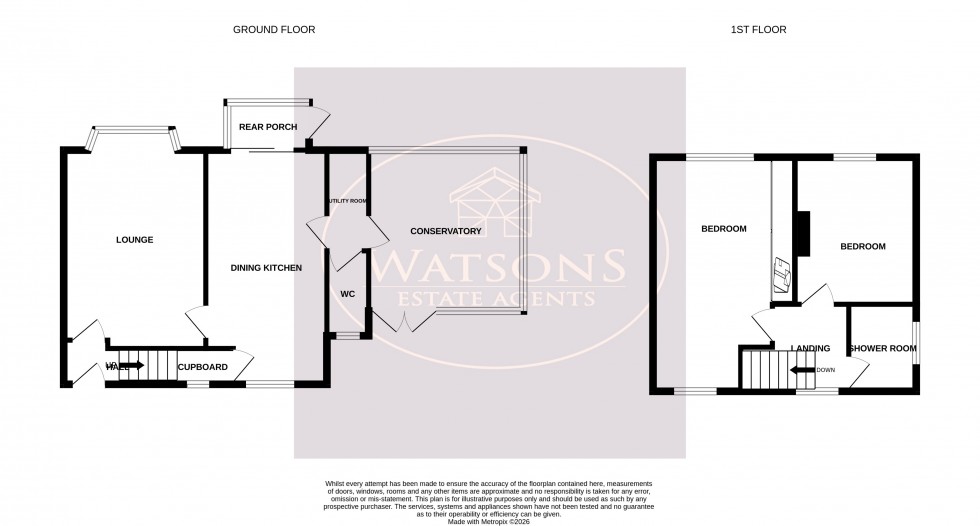 Floorplan for Brinsley, Nottingham