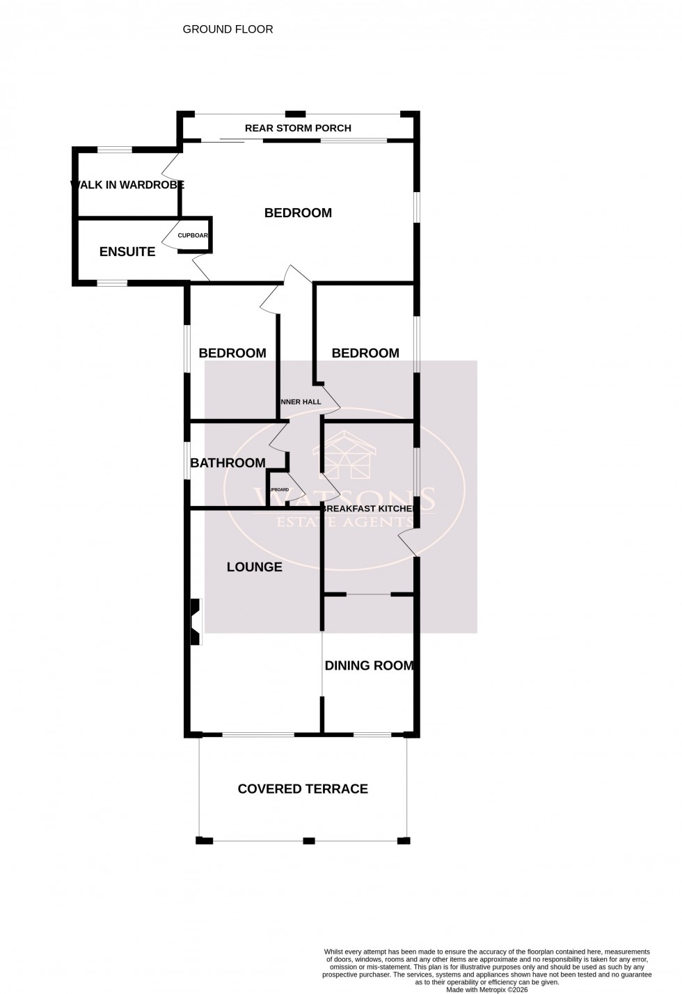 Floorplan for Oakley Mews, Nottingham