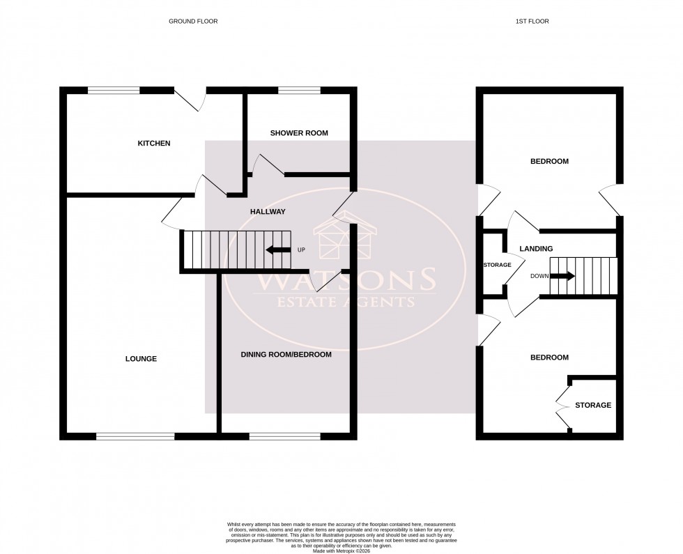 Floorplan for Newthorpe, Nottingham