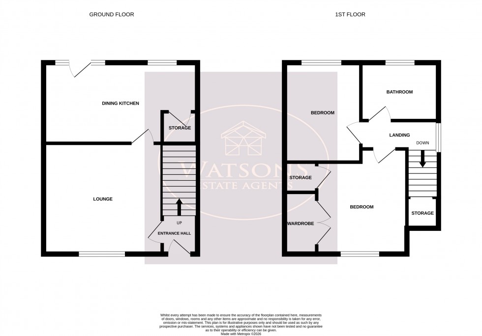 Floorplan for Newthorpe, Nottingham