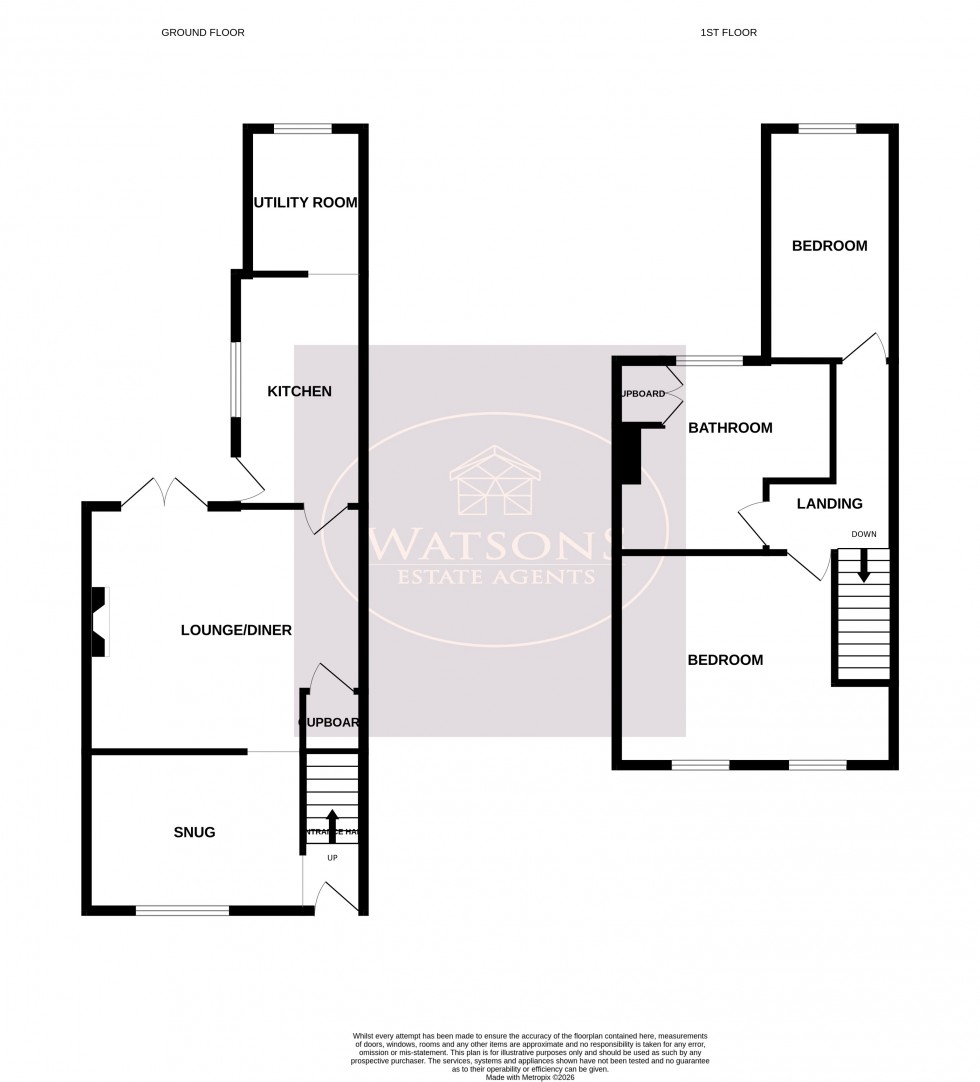 Floorplan for Kimberley, Nottingham