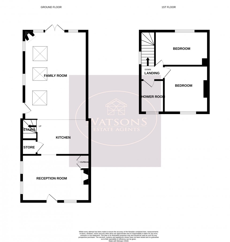 Floorplan for Kimberley, Nottingham