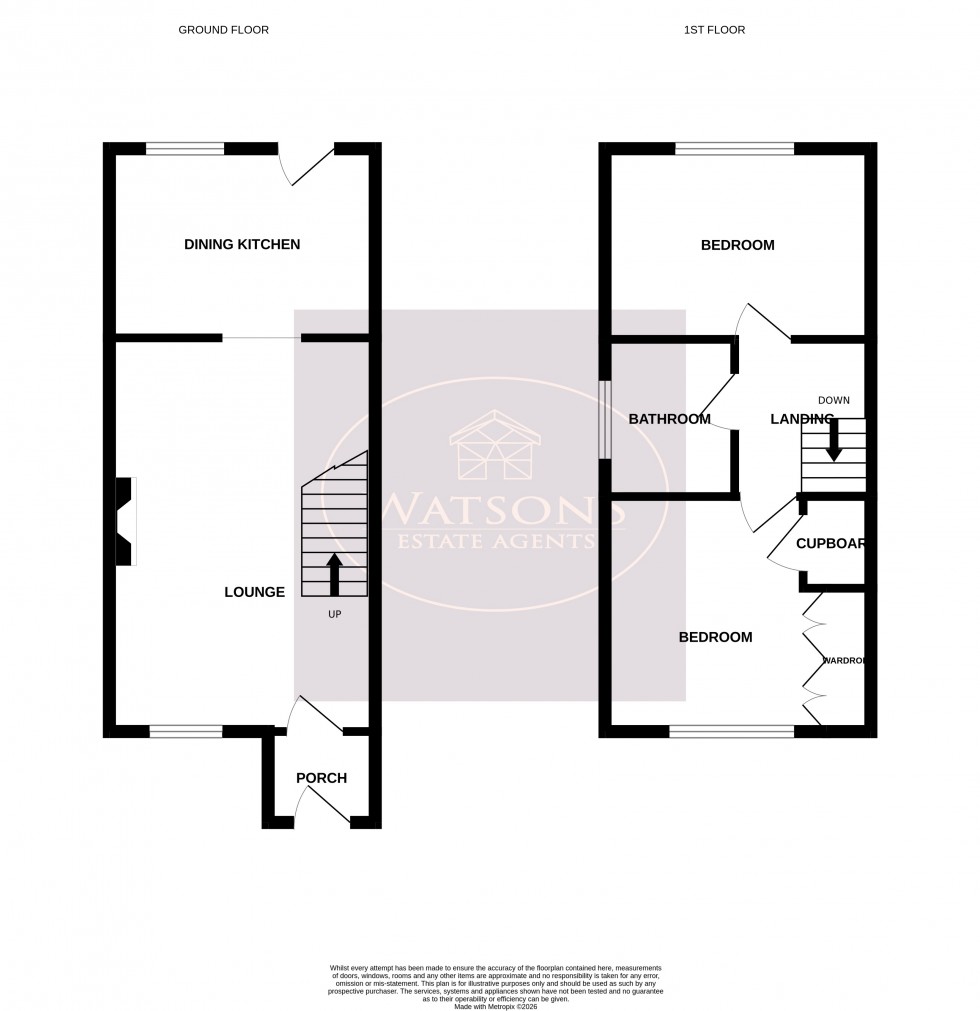 Floorplan for Kimberley, Nottingham