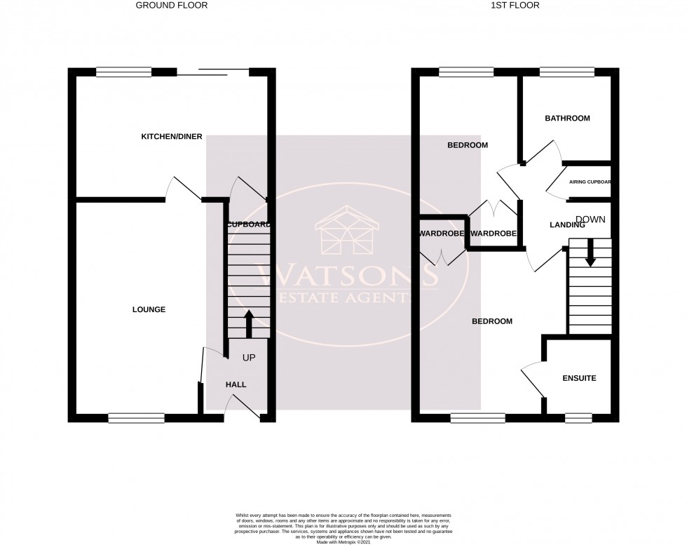 Floorplan for Watnall, Nottingham
