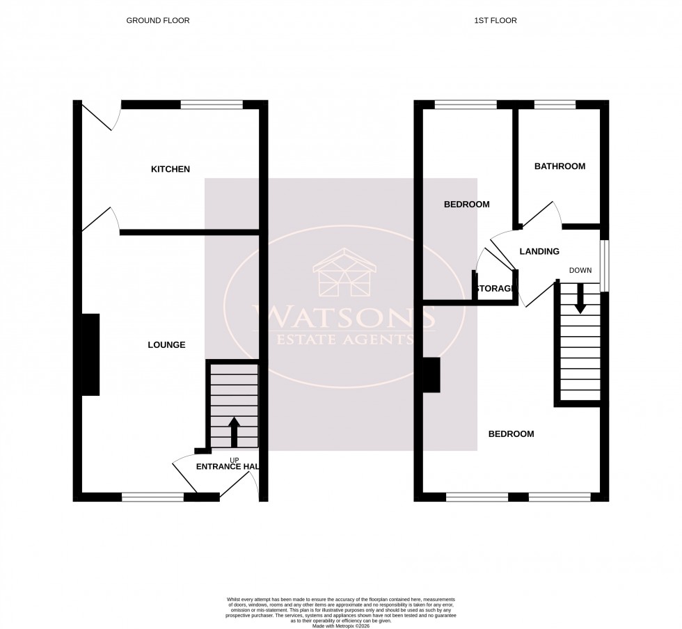 Floorplan for Selston, Nottingham
