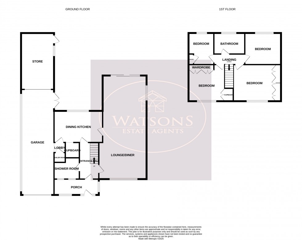Floorplan for Cheslyn Drive, Nottingham